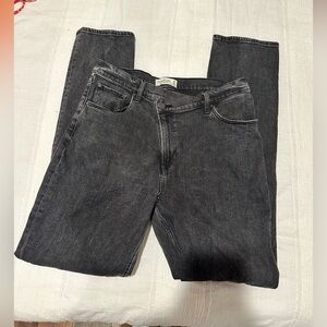 Abercrombie & Fitch - 90’s Slim Straight Ultra High Rise - Crossover Top